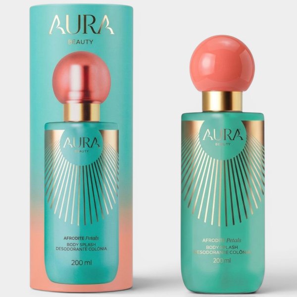 Body Splash Aura Beauty Afrodite Petals - 200 ml
