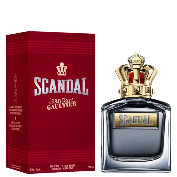 Perfume Masculino Scandal Pour Homme Jean Paul Gaultier Eau de Toilette - 150 ml