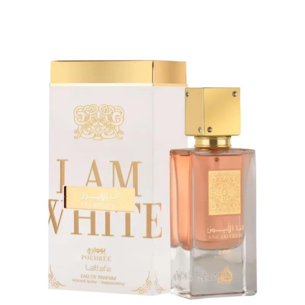Perfume Ana Abiyedh Poudrée Lattafa Eau de Parfum - 100 ml