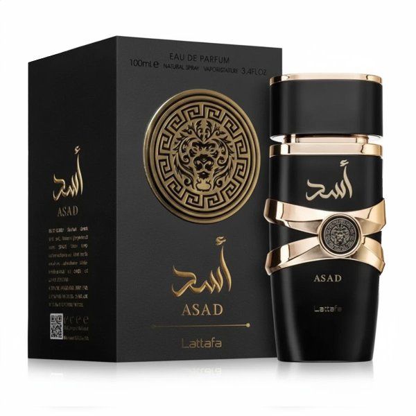 Perfume Asad Lattafa Eau de Parfum Masculino - 100 ml