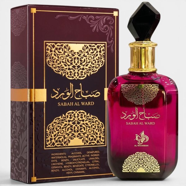Perfume Sabah Al Ward Al Wataniah Eau de Parfum Feminino - 100 ml
