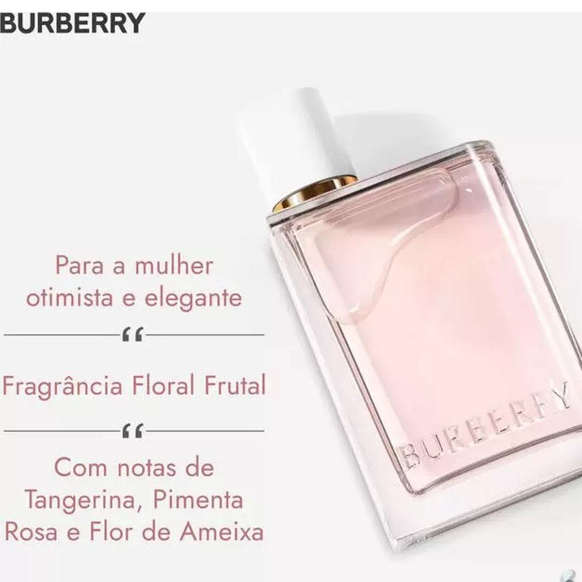 Perfume burberry feminino on sale rosa