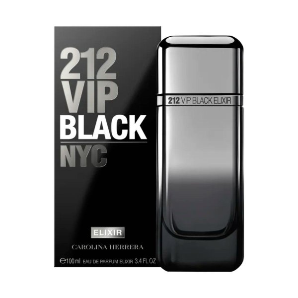 Perfume 212 Elixir Vip Black Masculino - 100 ml