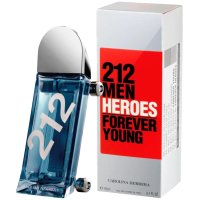 Perfume 212 Men Heroes Forever Young Carolina Herrera Eau de Toilette - 150ml