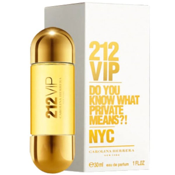 Perfume 212 Vip Carolina Herrera Feminino Eau de Parfum - 80ml