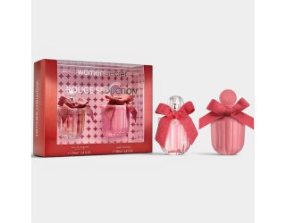 Kit Perfume Riiffs Women'Secret Rouge Seduction 100ml + Body Lotion - 200ml