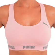 Top Puma Sem Costura Feminino - Rosa