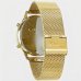 Relógio Lince Digital Led Pulseira Mesh Feminino - Dourado