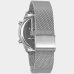 Relógio Lince Digital Led Pulseira Mesh Feminino - Prata