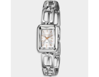 Relógio Lince Analógico Retangular Pulseira Chain Feminino - Prata Relógio Lince Analógico Retangular Pulseira Chain Feminino - Prata