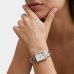 Relógio Lince Analógico Retangular Pulseira Chain Feminino - Prata