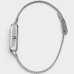 Relógio Lince Analógico Retangular Pulseira Mesh Feminino - Prata e Preto