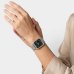 Relógio Lince Analógico Retangular Pulseira Mesh Feminino - Prata e Preto