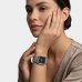 Relógio Lince Analógico Retangular Pulseira Mesh Feminino - Prata e Preto