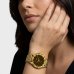 Relógio Lince Analógico Urban Pulseira Mesh Feminino - Dourado e Marrom