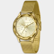 Relógio Lince Analógico Urban Pulseira Mesh Feminino - Dourado Relógio Lince Analógico Urban Pulseira Mesh Feminino - Dourado