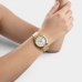 Relógio Lince Analógico Pulseira Elos Feminino - Dourado e Branco