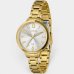 Relógio Lince Analógico Pulseira Gold Elos Feminino - Dourado e Branco