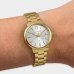 Relógio Lince Analógico Dress Pulseira Elos Feminino - Dourado e Branco