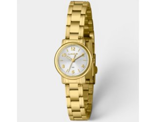 Relógio Lince Analógico Casual Feminino - Dourado