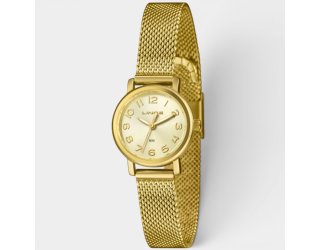 Relógio Lince Analógico Classic Pulseira Mesh Feminino - Dourado Relógio Lince Analógico Classic Pulseira Mesh Feminino - Dourado