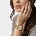 Relógio Lince Analógico Classic Pulseira Mesh Feminino - Dourado