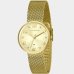 Relógio Lince Analógico Pulseira Mesh Feminino - Dourado