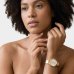 Relógio Lince Analógico Grace Classic Pulseira Elos Feminino - Dourado e Branco