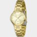 Relógio Lince Analógico Dress Pulseira Elos Cravejado Feminino - Dourado