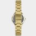 Relógio Lince Analógico Dress Pulseira Elos Cravejado Feminino - Dourado