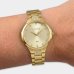 Relógio Lince Analógico Dress Pulseira Elos Cravejado Feminino - Dourado