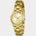 Relógio Lince Analógico Dress Gold Pulseira Elos Feminino - Dourado e Branco