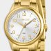 Relógio Lince Analógico Dress Gold Pulseira Elos Feminino - Dourado e Branco