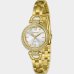 Relógio Lince Analógico Grace Pulseira Elos Cravejado Feminino - Dourado