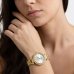 Relógio Lince Analógico Grace Pulseira Elos Cravejado Feminino - Dourado