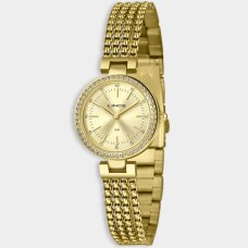 Relógio Lince Analógico Grace Pulseira Multi Fios Cravejado Feminino - Dourado Relógio Lince Analógico Grace Pulseira Multi Fios Cravejado Feminino - Dourado