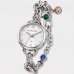 Relógio Lince Analógico Detalhe Pulseira Chain Feminino - Prata