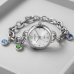 Relógio Lince Analógico Detalhe Pulseira Chain Feminino - Prata