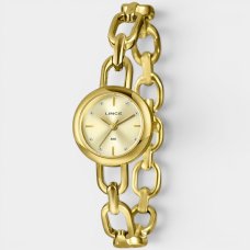Relógio Lince Analógico Pulseira Chain Feminino - Dourado