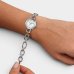 Relógio Lince Analógico Pulseira Chain Feminino - Prata