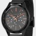 Relógio Lince Analógico Grace Pulseira Mesh Feminino - Preto e Rose