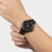 Relógio Lince Analógico Grace Pulseira Mesh Feminino - Preto e Rose