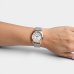 Relógio Lince Analógico Pulseira Mesh Feminino - Prata e Rose