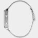 Relógio Lince Digital Led Quadrado Pulseira Mesh Feminino - Prata