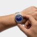Relógio Orient Analógico Solartech Pulseira Elos Masculino - Prata e Azul