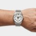 Relógio Orient Analógico Pulseira Elos Masculino - Prata e Branco