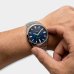 Relógio Orient Analógico Casual Pulseira Elos Masculino - Prata e Azul
