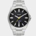 Relógio Orient Analógico Pulseira Elos Masculino - Prata e Amarelo