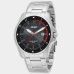 Relógio Orient Analógico Pulseira Elos Masculino - Prata e Preto