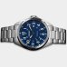 Relógio Orient Analógico Casual Solartech Pulseira Elos Masculino - Prata e Azul